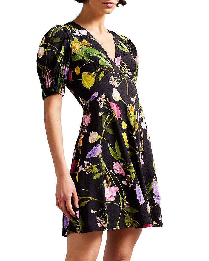 Ted Baker Opallie Puff Sleeve Mini Dress | Bloomingdale's