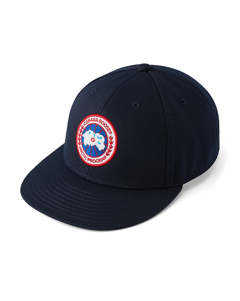 Canada Goose Arctic Disc Logo Baseball Cap In Black