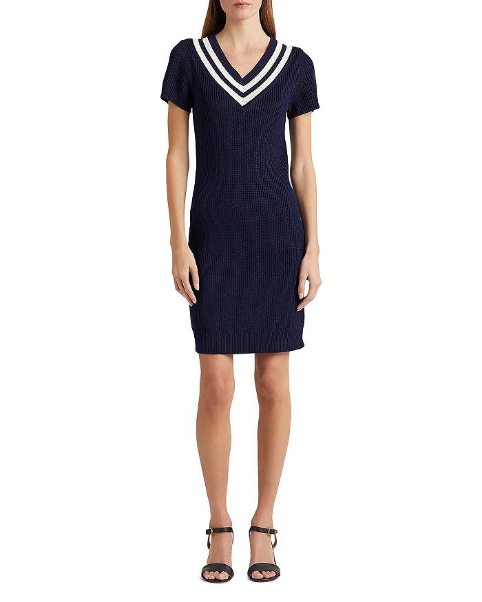 Ralph Lauren Short Sleeve Sweater Dress Bloomingdale's