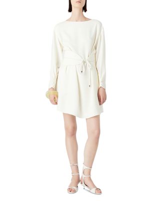 Emporio Armani - Boat Neck Belted Dress