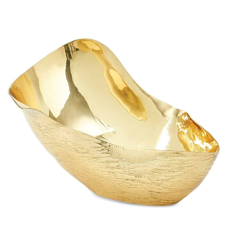 Global Views Brass Free Form Bowl, Small