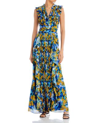 Bcbgmaxazria yellow dress hotsell