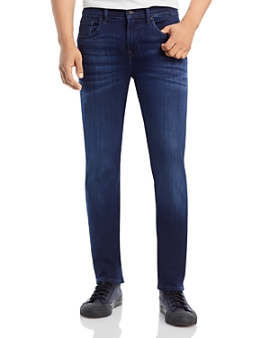 7 for all mankind luxe performance plus slimmy slim fit jean in deep blue