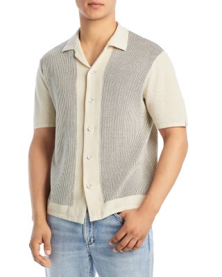 rag & bone - Harvey Knit Camp Shirt