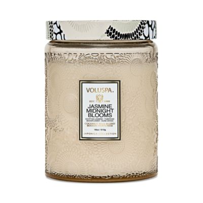 Jasmine Midnight Blooms Large Jar Candle, 18 oz.