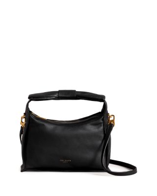 Ted Baker Niasin Bow Detail Small Leather Crossbody Bag Bloomingdale s