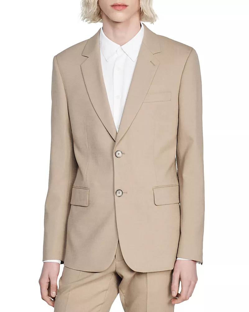 Sandro Legacy Beige Blazer