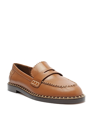 Shop Schutz Women's Christie Loafers In New Wood