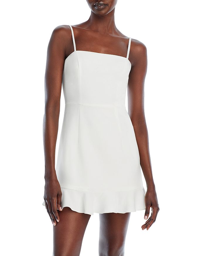 FRENCH CONNECTION Whisper Ruffled Hem Dress | Bloomingdale's