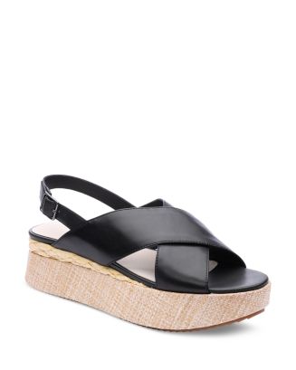 Sanctuary Women's Allsmiles Slip On Slingback Espadrille Platform