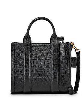 MARC JACOBS -  The Leather Micro Tote Bag