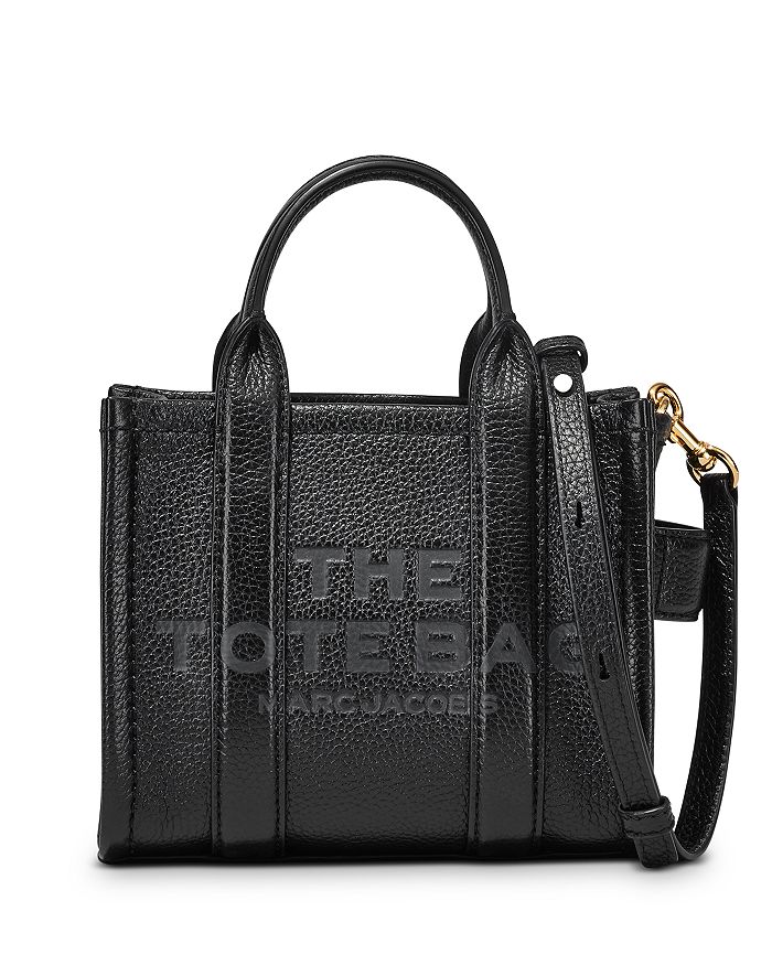 MARC JACOBS The Leather Mini Tote | Bloomingdale's