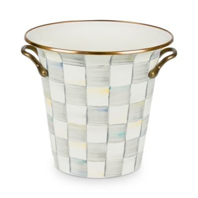 Mackenzie-Childs - Sterling Check Enamel Wine Cooler