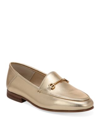 Sam Edelman Loraine Loafer In Gold Leather