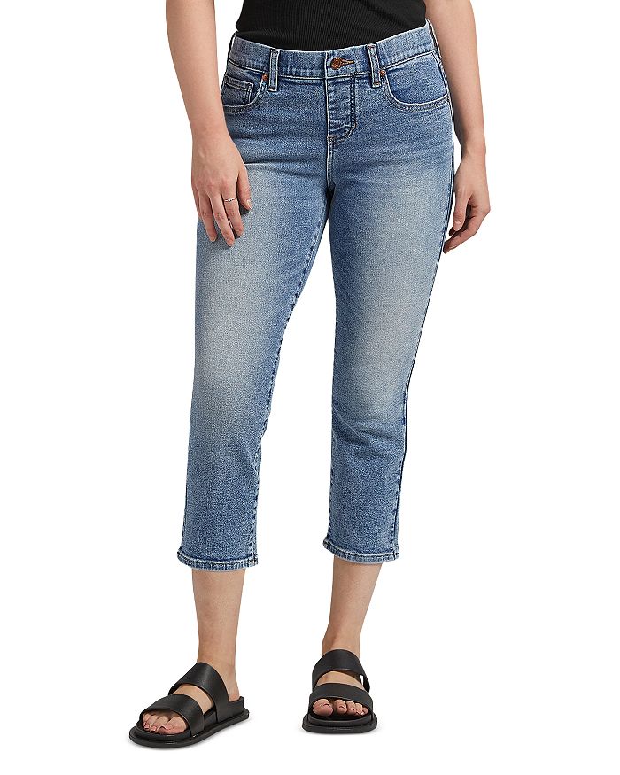 Huh Australië Veroveraar JAG Jeans Maya Mid Rise Slim Capri Jeans in Del Mar | Bloomingdale's