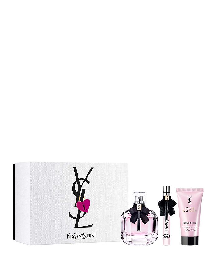 Paris Mon Yves Saint Gift | Bloomingdale\'s ($179 value) 3-Piece de Laurent Parfum Set Eau