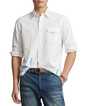Polo Ralph Lauren - Classic Fit Paint Splatter Oxford Shirt