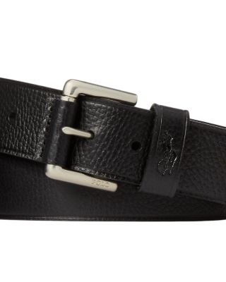 Signature Pony Leather Belt