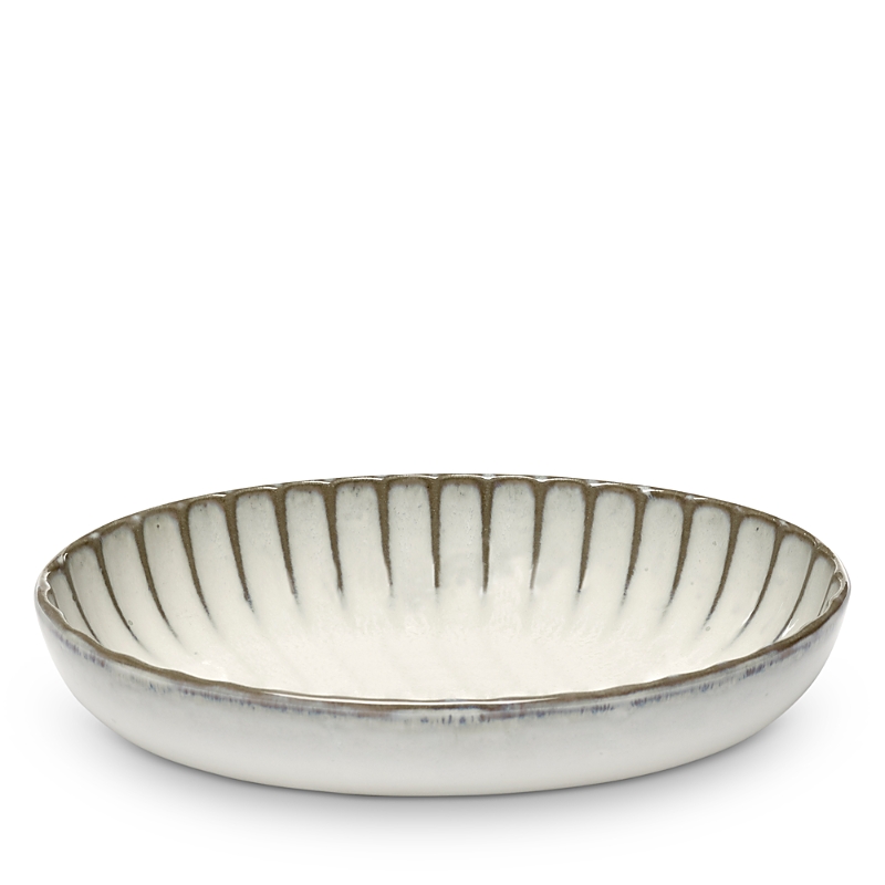 Serax Inku Oval Serving Bowl In White