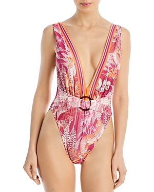 Agua Bendita Ina Plunge One Piece Swimsuit - 150th Anniversary Exclusive