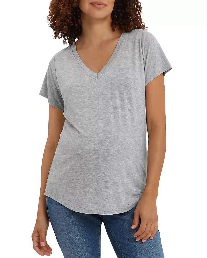 Nom Maternity V-Neck Nursing Tee