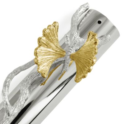 Butterfly Ginkgo Luxe Mezuzah - Exclusive