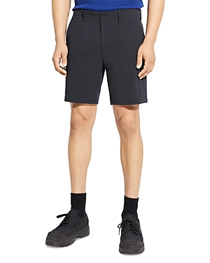 Theory Men's Zaine Neoteric Twill Shorts In Baltic