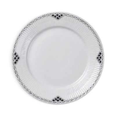 Black Lace Salad Plate