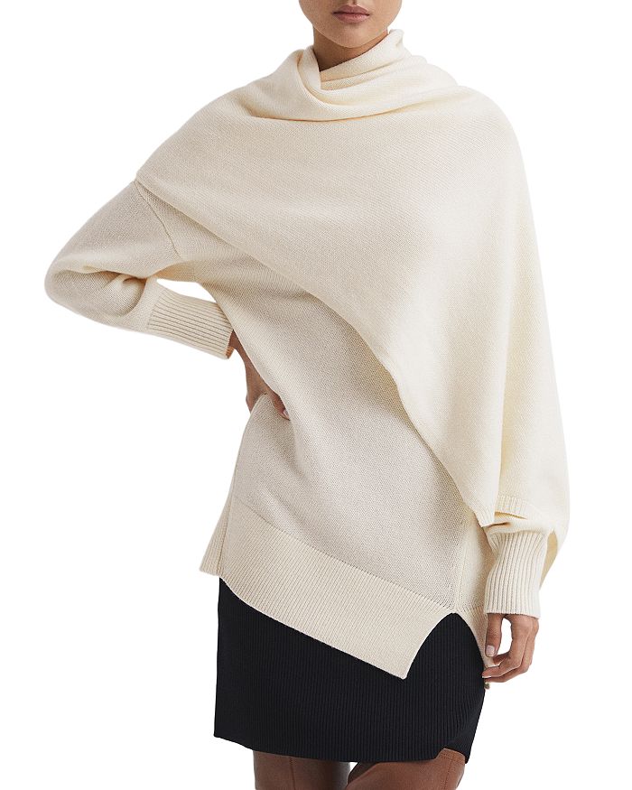 reiss astrid shawl collar sweater