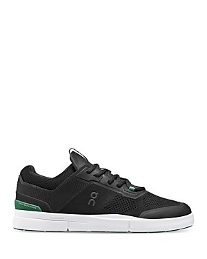 On Men's The Roger Spin Lace Up Sneakers In Black