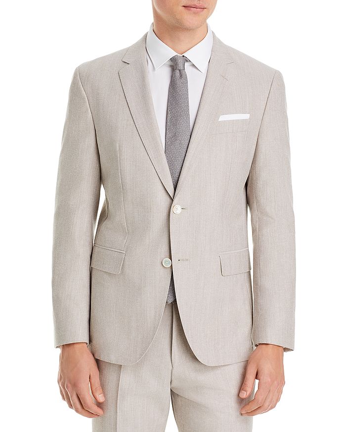 BOSS Hutson Textured Solid Slim Fit Suit Jacket Bloomingdale s