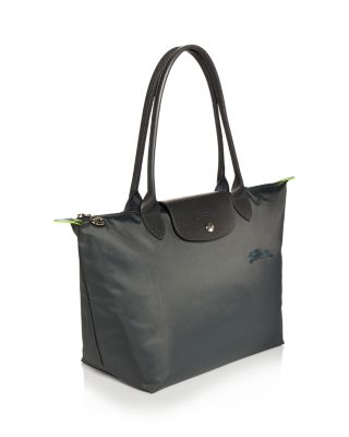 Le Pliage Green Medium Nylon Tote Bag