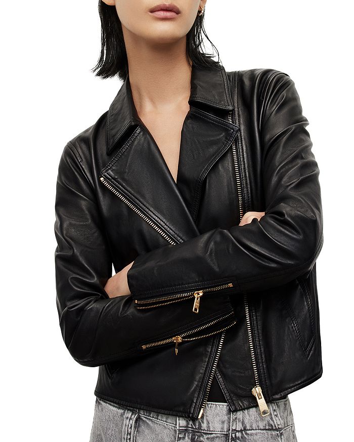 Women's Faux Leather Biker Jacket Slim Short Coat Zipper Moto Jackets :  : Clothing, Shoes & Accessories