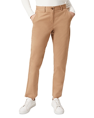 Hobbs London Courtney Chino Pants In Camel
