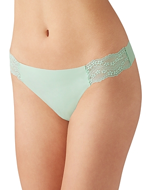 B.tempt'd By Wacoal B.bare Thong In Silt Green