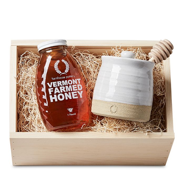 Farmhouse Pottery Honey & Beehive Honey Pot Gift Set Bloomingdale's