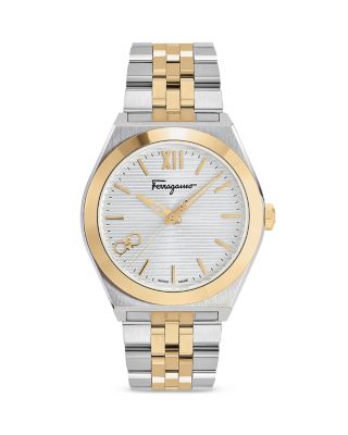 Ferragamo - Vega New Two Tone Stainless Steel Watch, 40mm