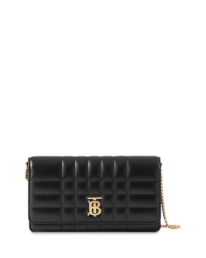 Burberry - Quilted Leather Lola Clutch