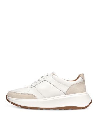 Women&#39;s F-Mode Lace Up Low Top Platform Sneakers