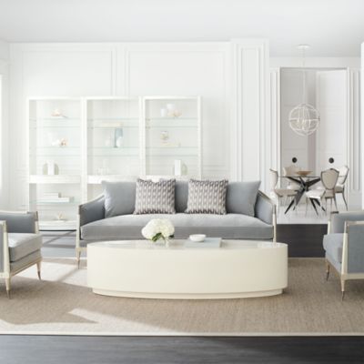 Splash of Flash Fabric Sofa