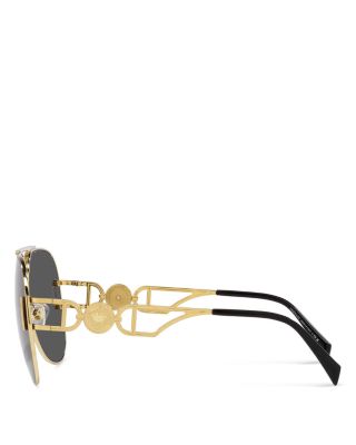 Solid Pilot Sunglasses, 63mm