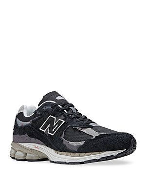 New Balance Men's 2002rd Lace Up Running Sneakers In Black