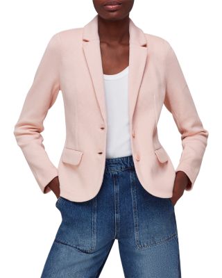 Whistles - Cotton Jersey Slim Blazer