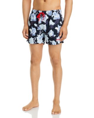 HUGO - Memo Printed Swim Trunks