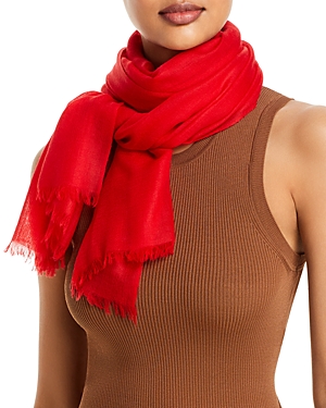 Fraas Cashmere Scarf In Red