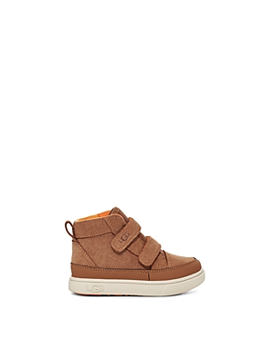 Ugg Boys' Rennon Ii Weather High Top Sneakers - Toddler, Little Kid In Chestnut