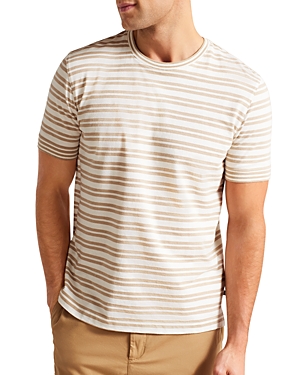 TED BAKER VADELL STRIPED CREWNECK TEE