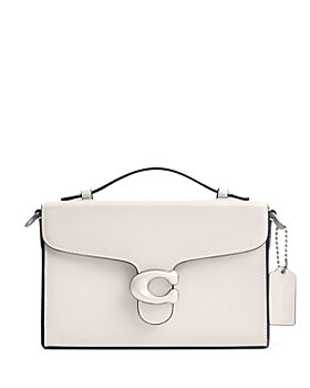 Leather crossbody bag Coach White in Leather - 31675085