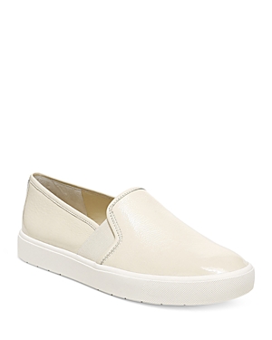 Vince Blair Leather Slip-on Sneakers In Moonlight