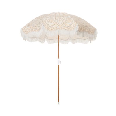 Business & Pleasure - Holiday Eyelet Beach Umbrella